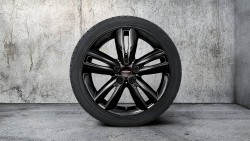 16" MINI RADIAL SPOKE 508 (JET BLACK).